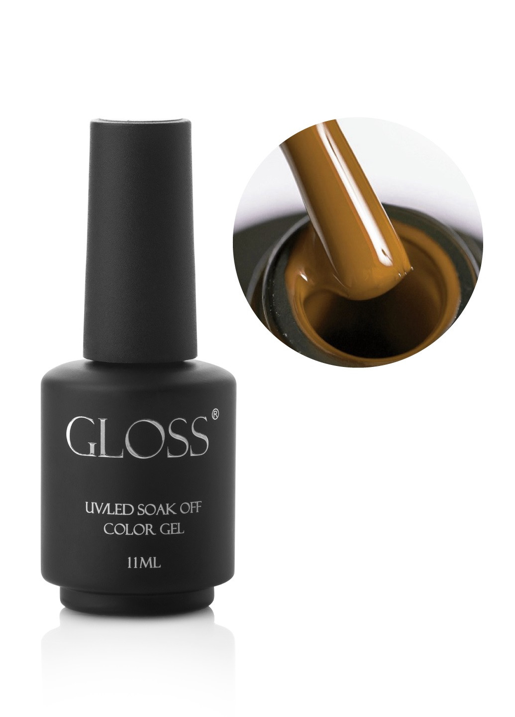 Гель-лак GLOSS 545 (світло-коричневий), 11 мл Gloss Company веселка (270013717)