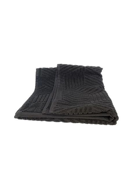 No Brand полотенце махровое уэльс цвет темно-серый плотность 500 г/м 50*90 см серый производство - Узбекистан