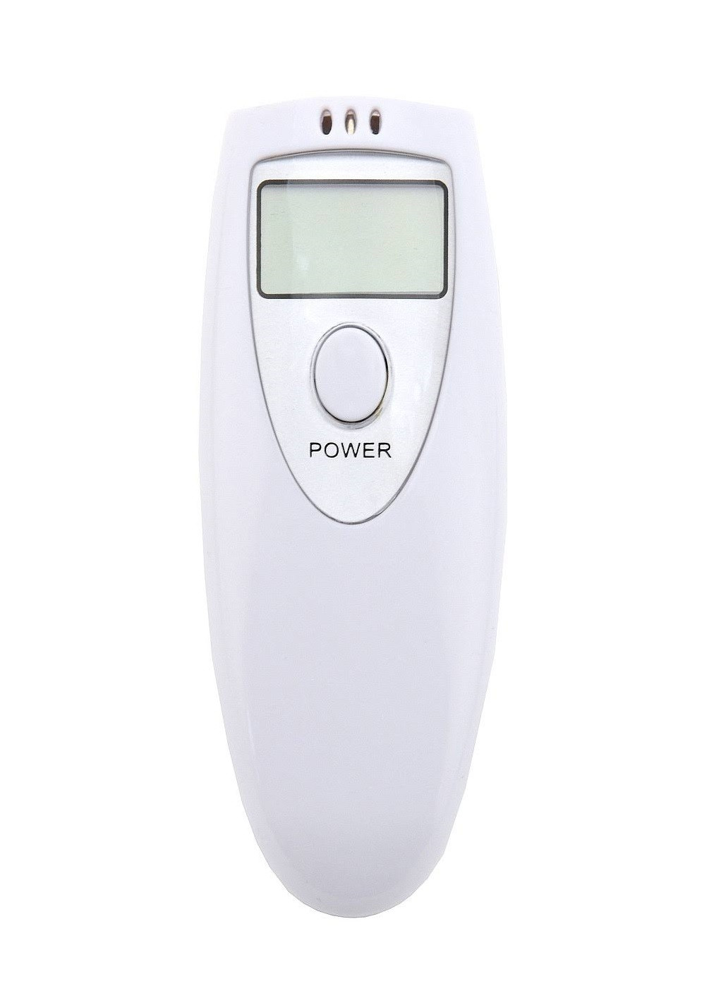 Алкотестер аналізатор алкоголю цифровий зі звуковим сповіщенням автовідключенням 9,5х3,5х1,3 см (476175-Prob) Білий Unbranded (277159331)