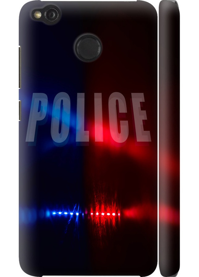 3D пластиковый матовый чехол 'Полиция' для Endorphone Xiaomi Redmi 4X (258177087)