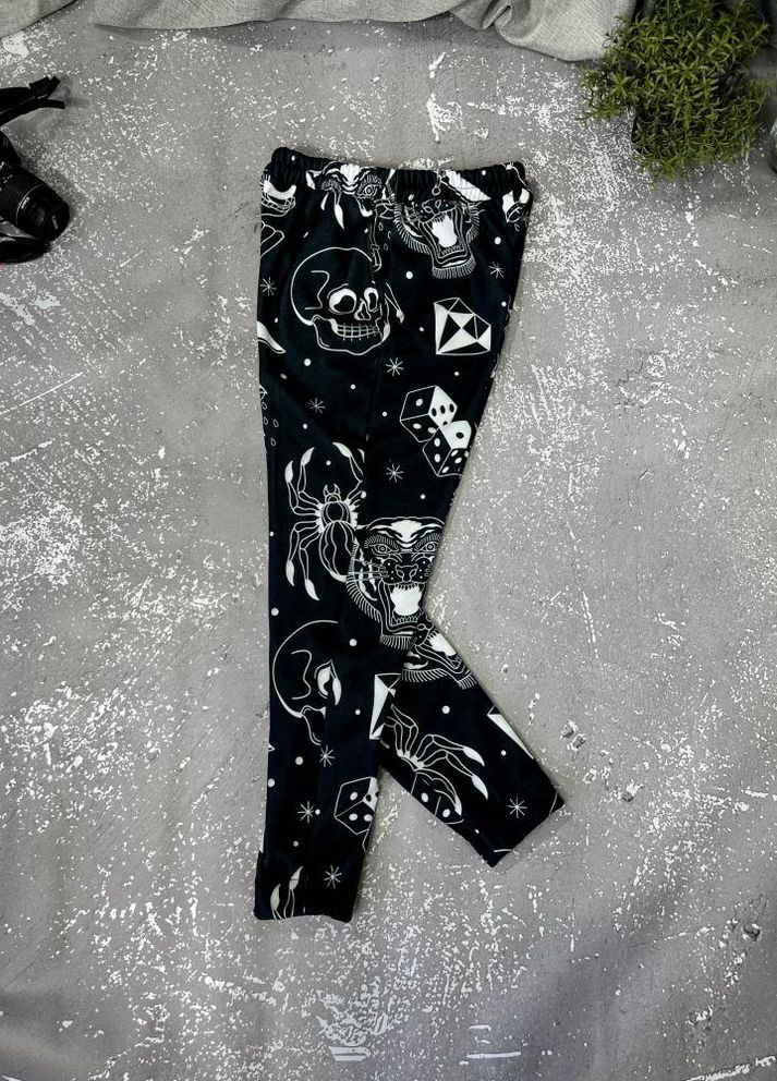 Теплі спортивні штани чоловічі матеріал трьохнитка на флісі No Brand (268985525)