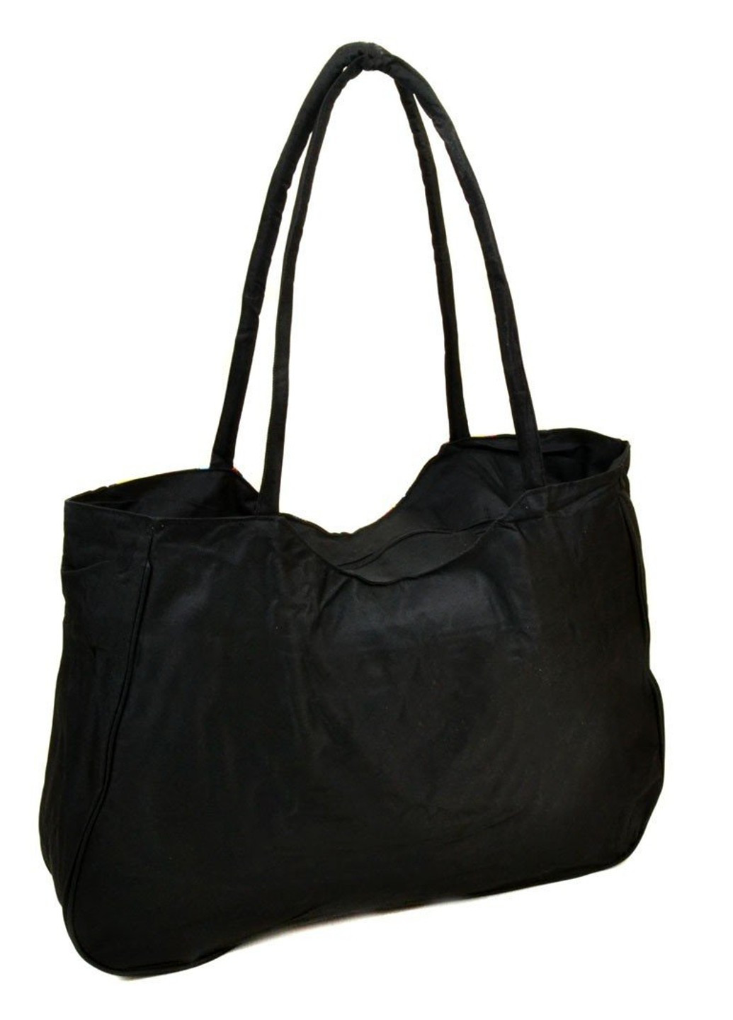 Женская черная Летняя пляжная сумка /1323 black Podium (277978046)