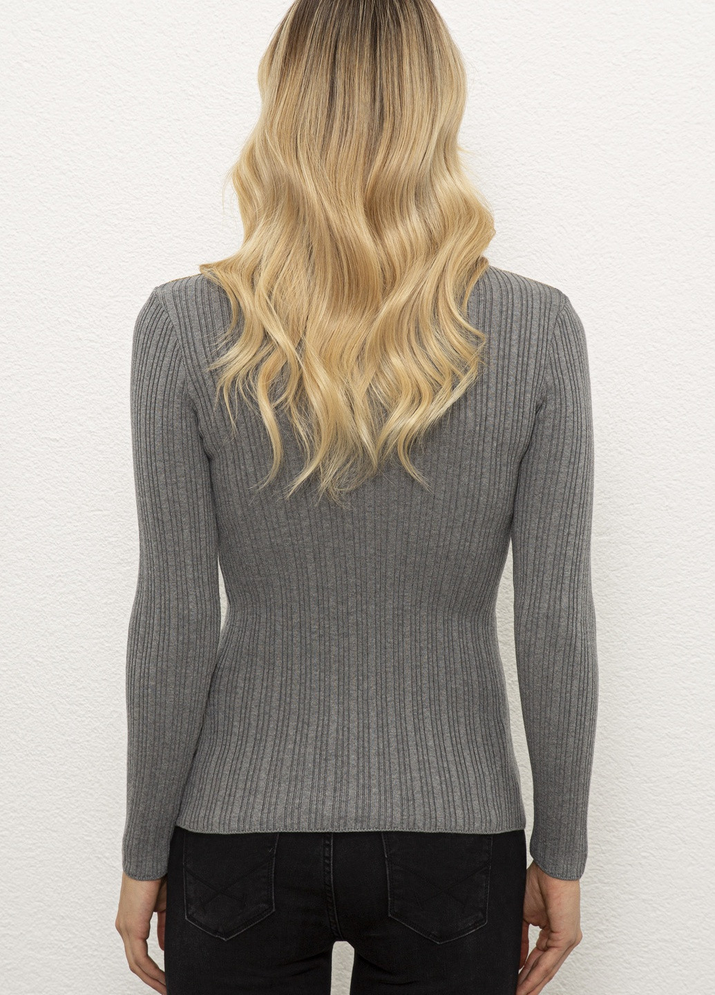 Серый свитер женский U.S. Polo Assn.