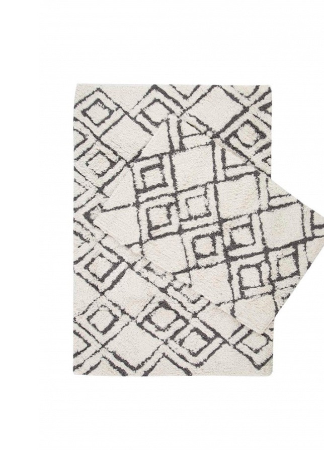 Набір килимків - Cava gri сірий 60*90+40*60 Irya (258482926)