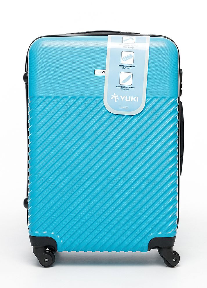 Мужской чемодан цвет голубой ЦБ-00230020 Yuki (263131213)