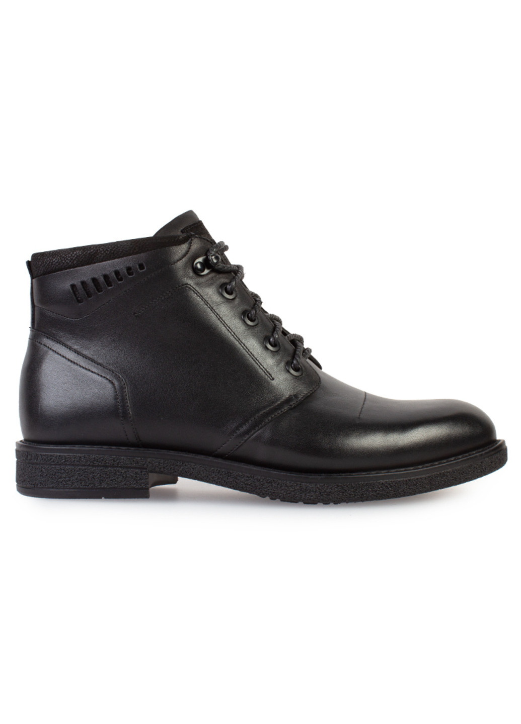 Черные зимние ботинки мужские бренда 9501103_(1) ModaMilano