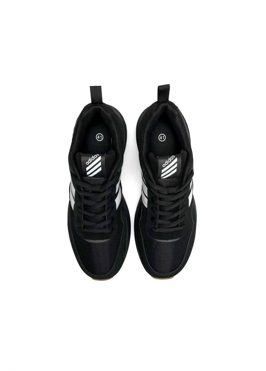 Чорні Осінні кросівки чоловічі, вьетнам adidas Retropy Black White