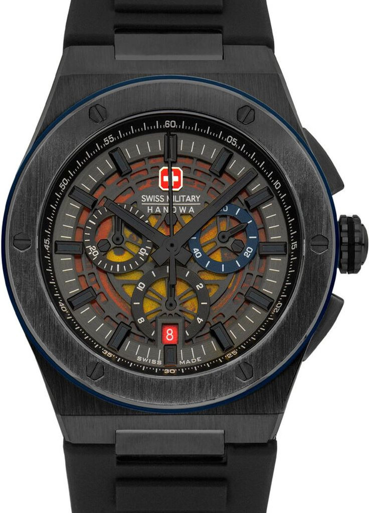 Часы Swiss Military Hanowa Mission XFOR-02 SMWGO0000940 кварцевые спортивные Swiss Military-Hanowa (269696423)