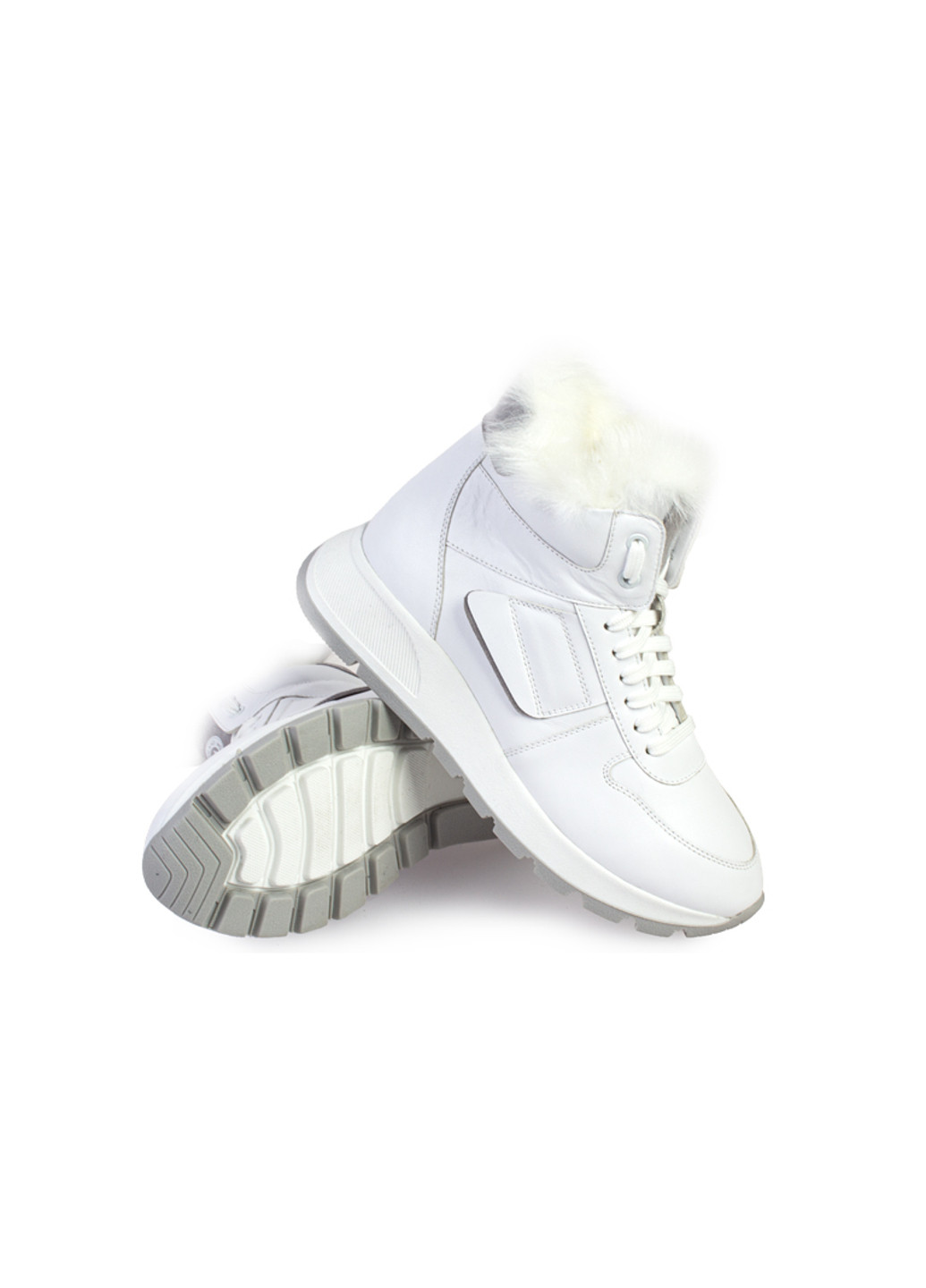 Білі зимовий кросівки жіночі бренду 8501389_(1) ModaMilano