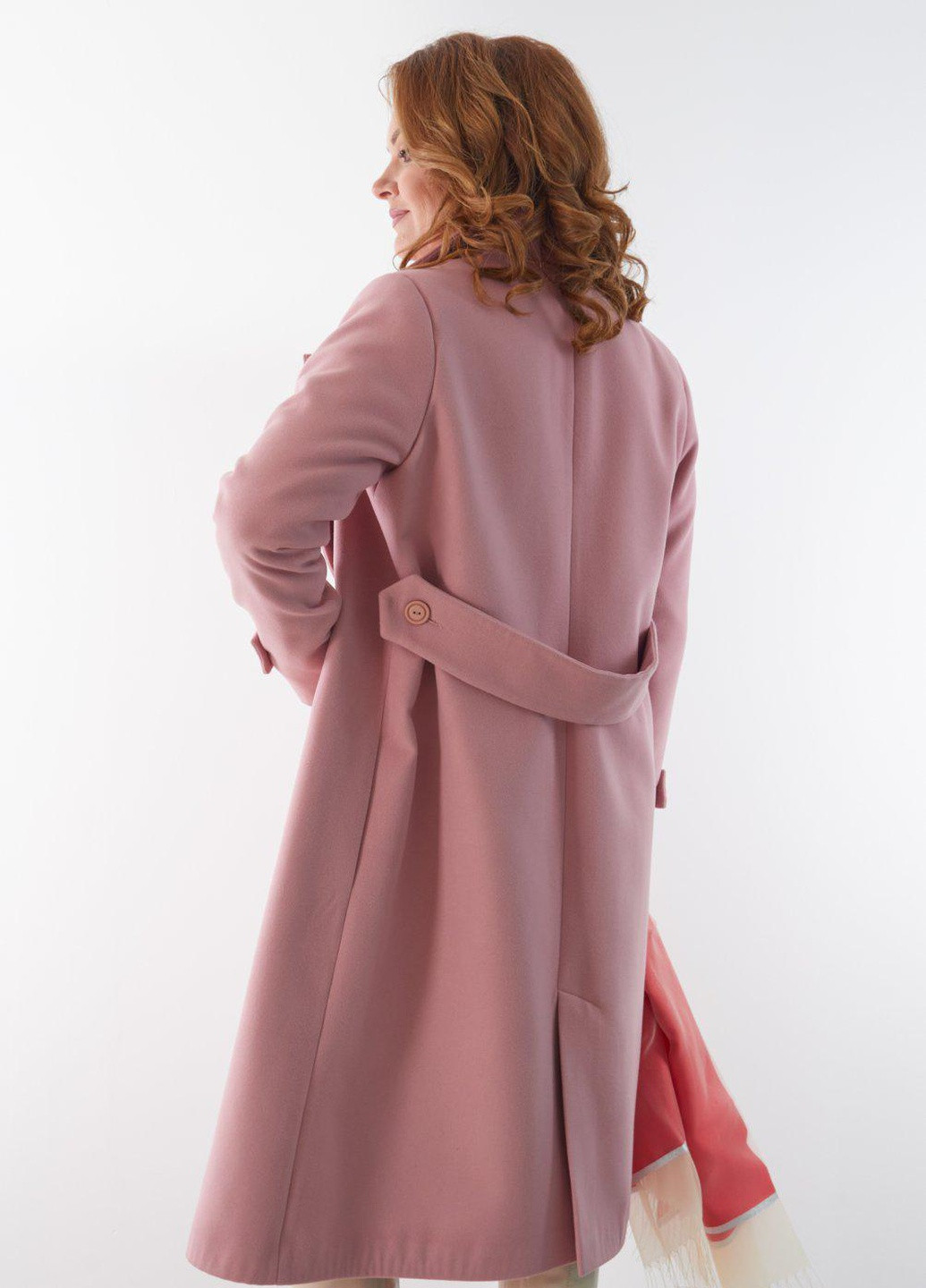 Бежевое Жіночий верхній одяг Модне лаконічне пальто (55761)110494-532 Lemanta