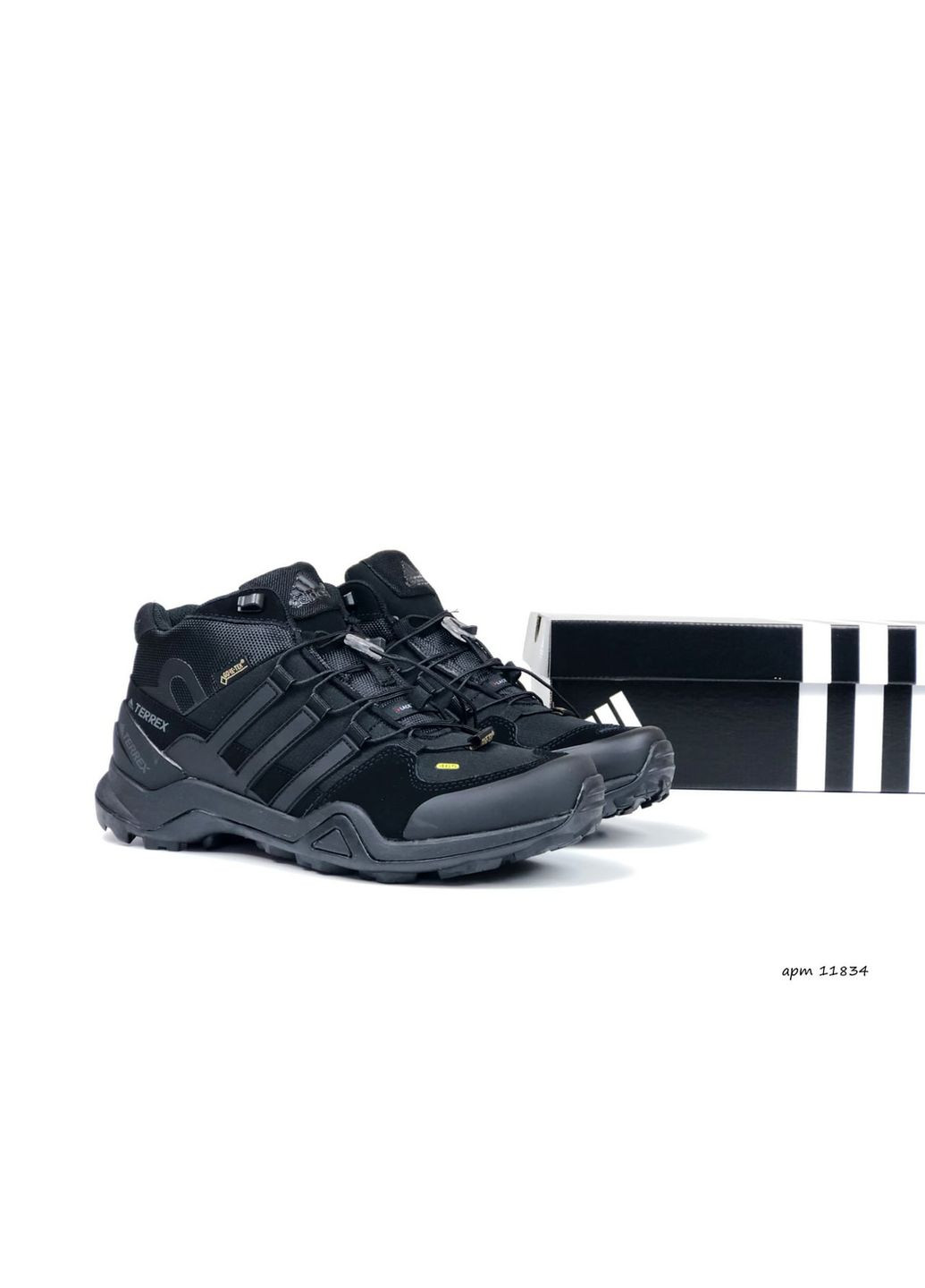 Черные зимние кроссовки мужские, вьетнам adidas Terrex