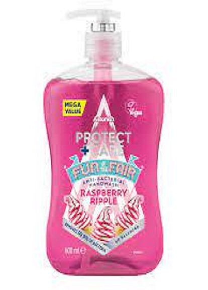 Жидкое антибактериальное мыло Protect+Care Raspberry Ripple "Малиновое мороженое" 600 мл Astonish (264382493)