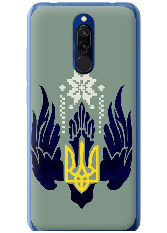 Силіконовий чохол 'Тризуб із крилами' для Endorphone Xiaomi Redmi 8 (259944280)