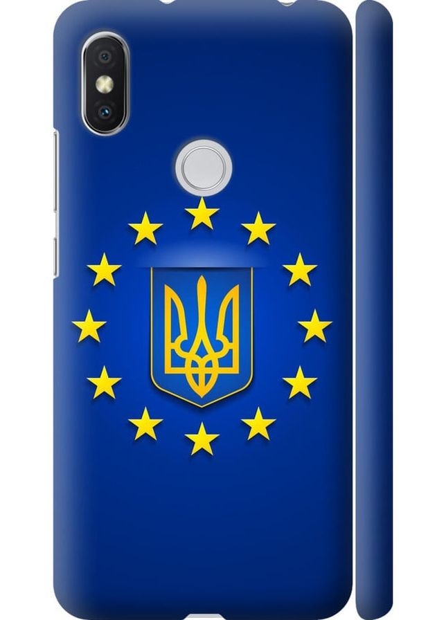 3D пластиковий матовий чохол 'Евросоюз 6' для Endorphone Xiaomi Redmi S2 (269343499)