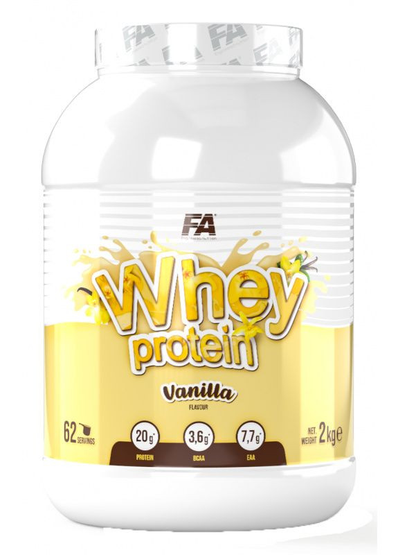Протеин Wellness Line Whey Protein 2000 g (Vanilla) Fitness Authority (275395437)