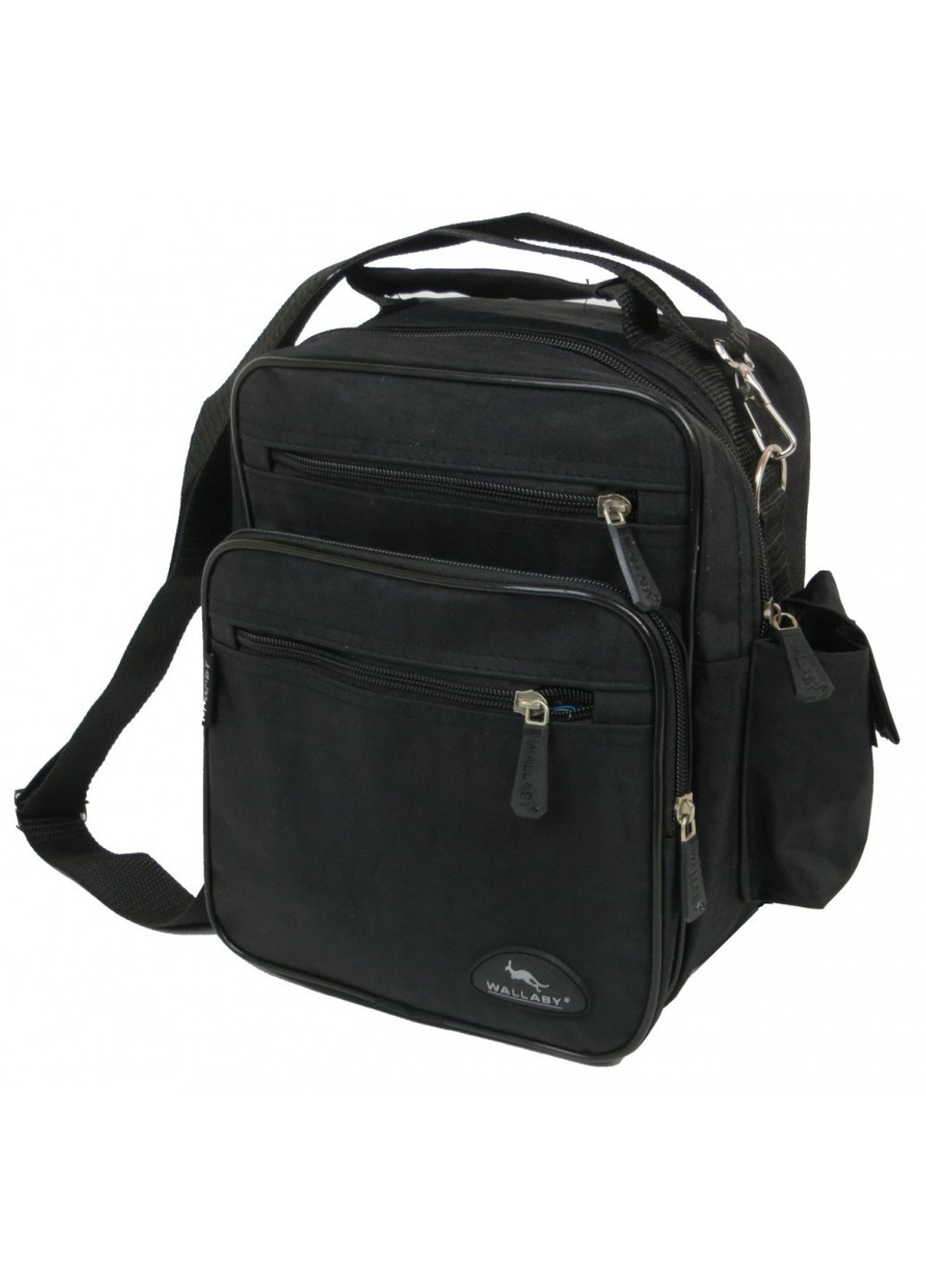 Сумка мужская тканевая 2665 черный Wallaby (266142780)