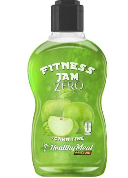 Фитнес-джем ZERO с карнитином 200 g Зеленое яблоко Power Pro (256720604)