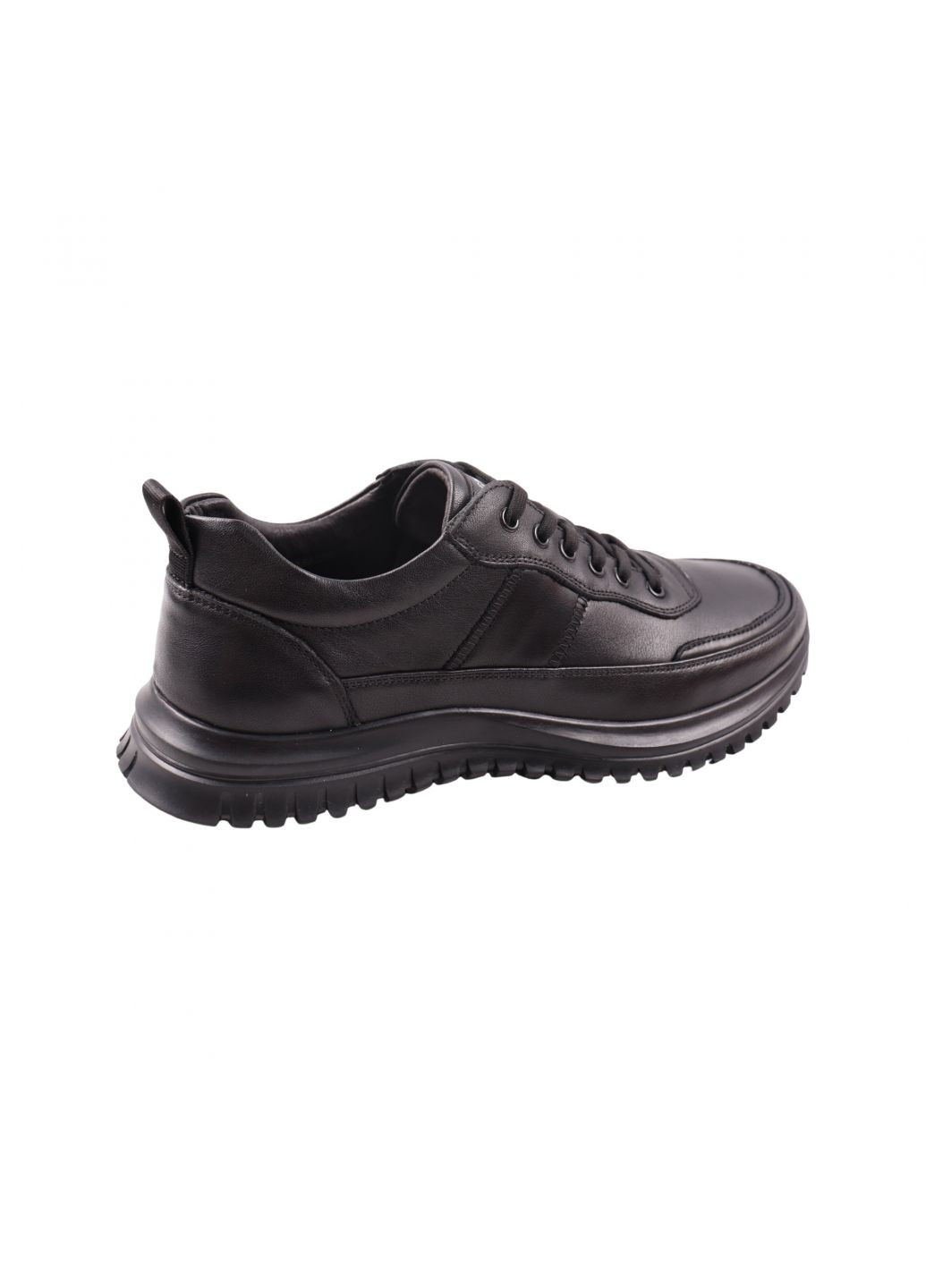 Черные кроссовки мужские черные натуральная кожа Lifexpert 1375-23DTS