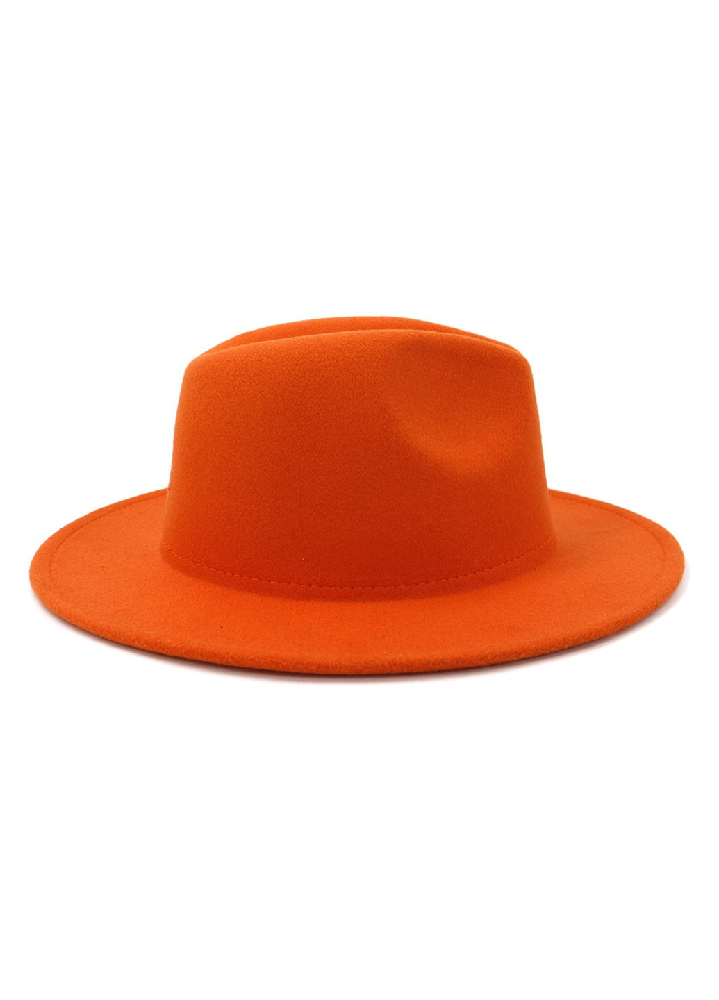 Шляпа унисекс Федора с устойчивыми полями черная No Brand (277161499)