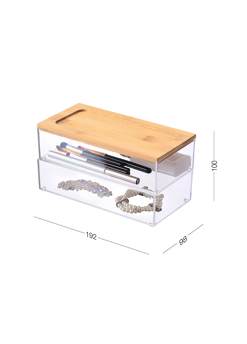 Органайзер для дрібниць "Paris", 19,2 х9, 8х10 см MVM (259768939)