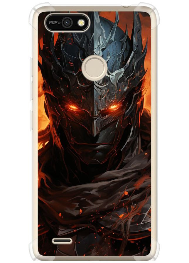 Силіконовий протиударний с посиленими кутами чохол 'Темний лицар' для Endorphone Tecno Pop 2F B1F (266052068)