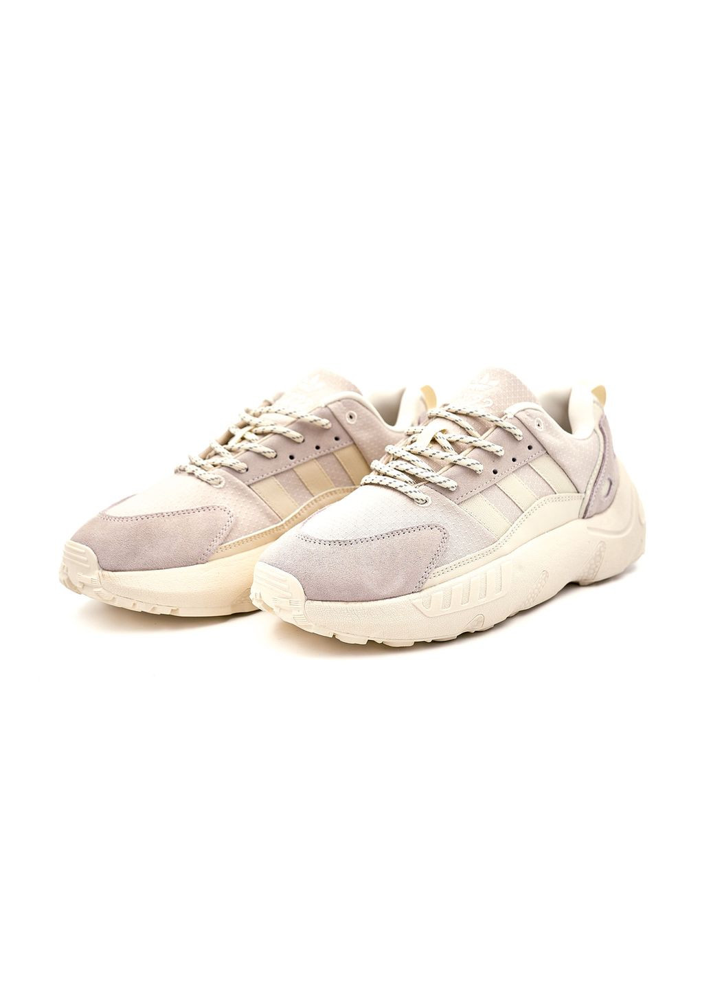 Бежеві Осінні кросівки чоловічі zx 22 boost beige, вьетнам adidas