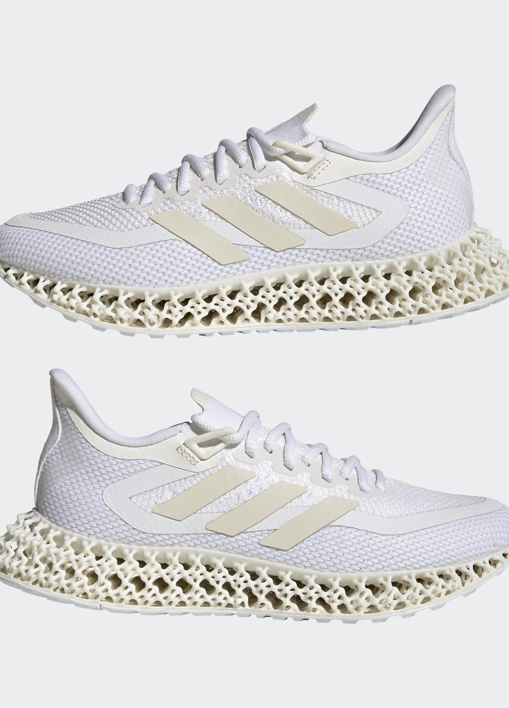 Белые всесезонные беговые кроссовки 4dfwd 2 adidas