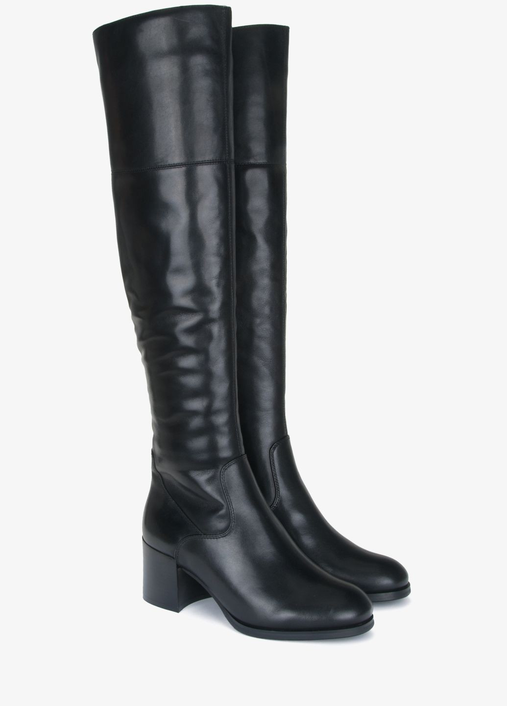 Чоботи, колір чорний Estro (268374123)