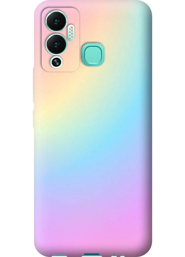 Силиконовый чехол 'Радуга 2' для Endorphone Infinix Hot 12 Play (259140967)
