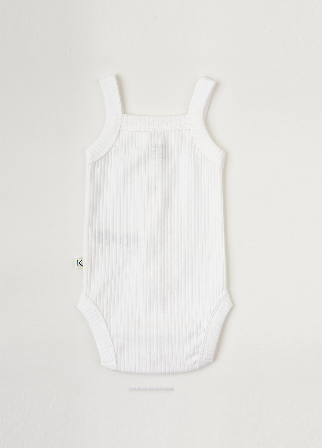 Боді-майка смужка біла KRAKO (258596720)