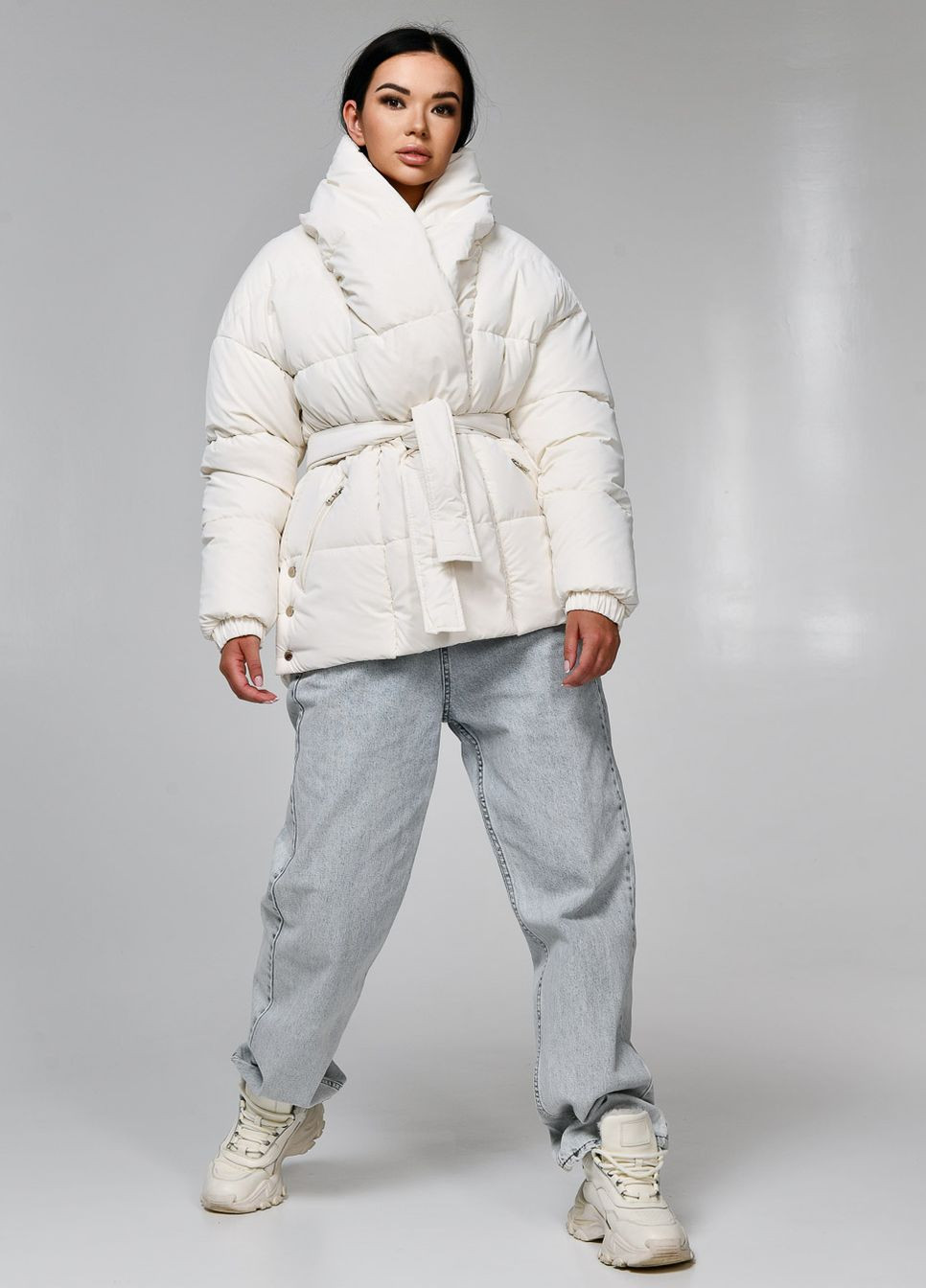 Молочная зимняя куртка X-Woyz