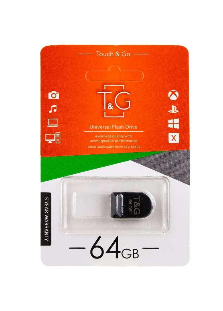 Флеш-драйв USB Flash Drive 010 Shorty Series 64GB T&G (258785781)