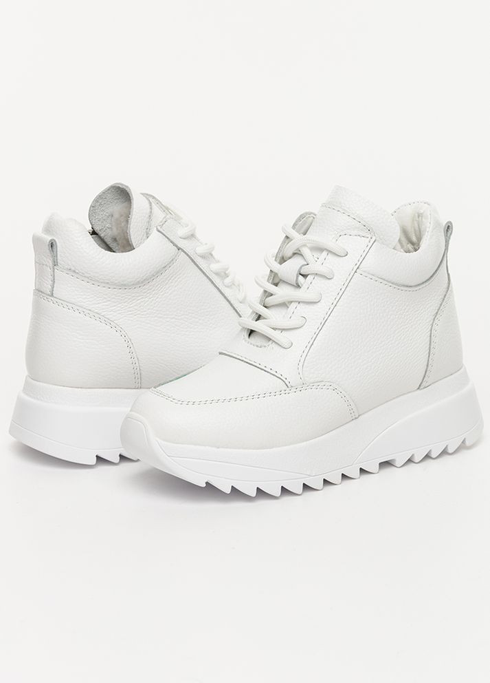 Білі осінні кросівки для дівчинки колір білий цб-00223275 Yuki