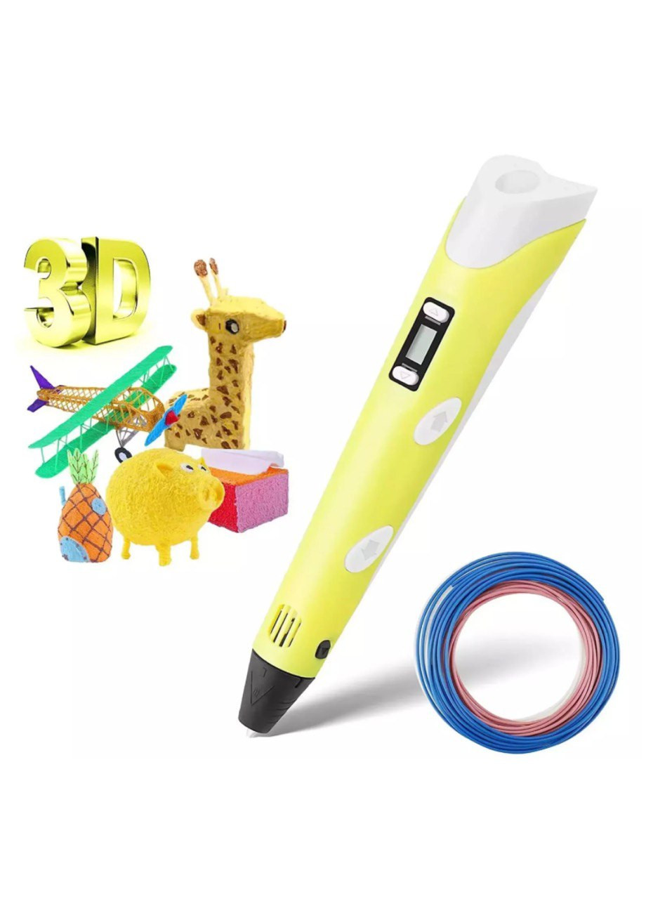 3D-ручка и 100 метров PLA пластика No Brand pen 2 (260632214)