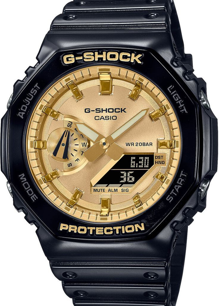 Часы GA-2100GB-1AER кварцевые спортивные Casio (275999581)