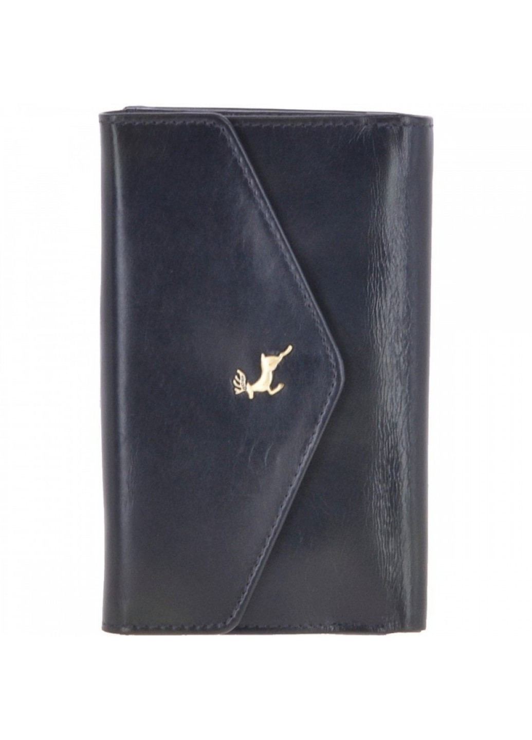 Жіночий шкіряний гаманець V62 Navy Ashwood (261853546)