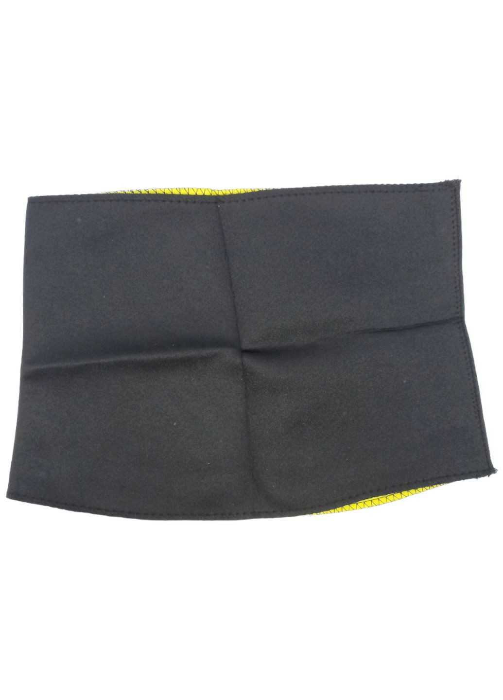 Пояс утягивающий корсет спортивный для похудения и коррекции фигуры XL черный с желтым No Brand (262535003)
