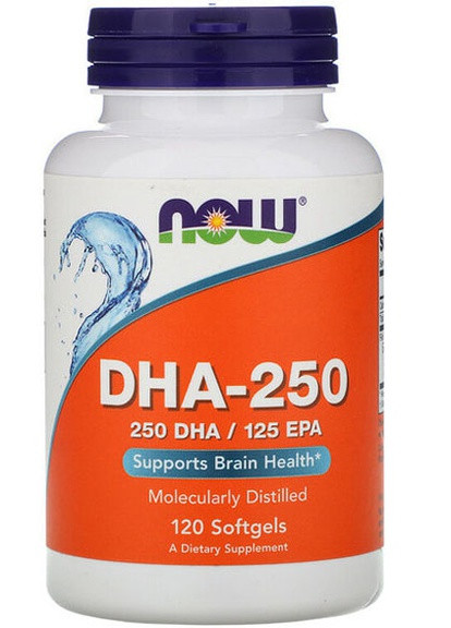 DHA-250/EPA-125 120 Softgels NOW-01610 Now Foods (256720453)