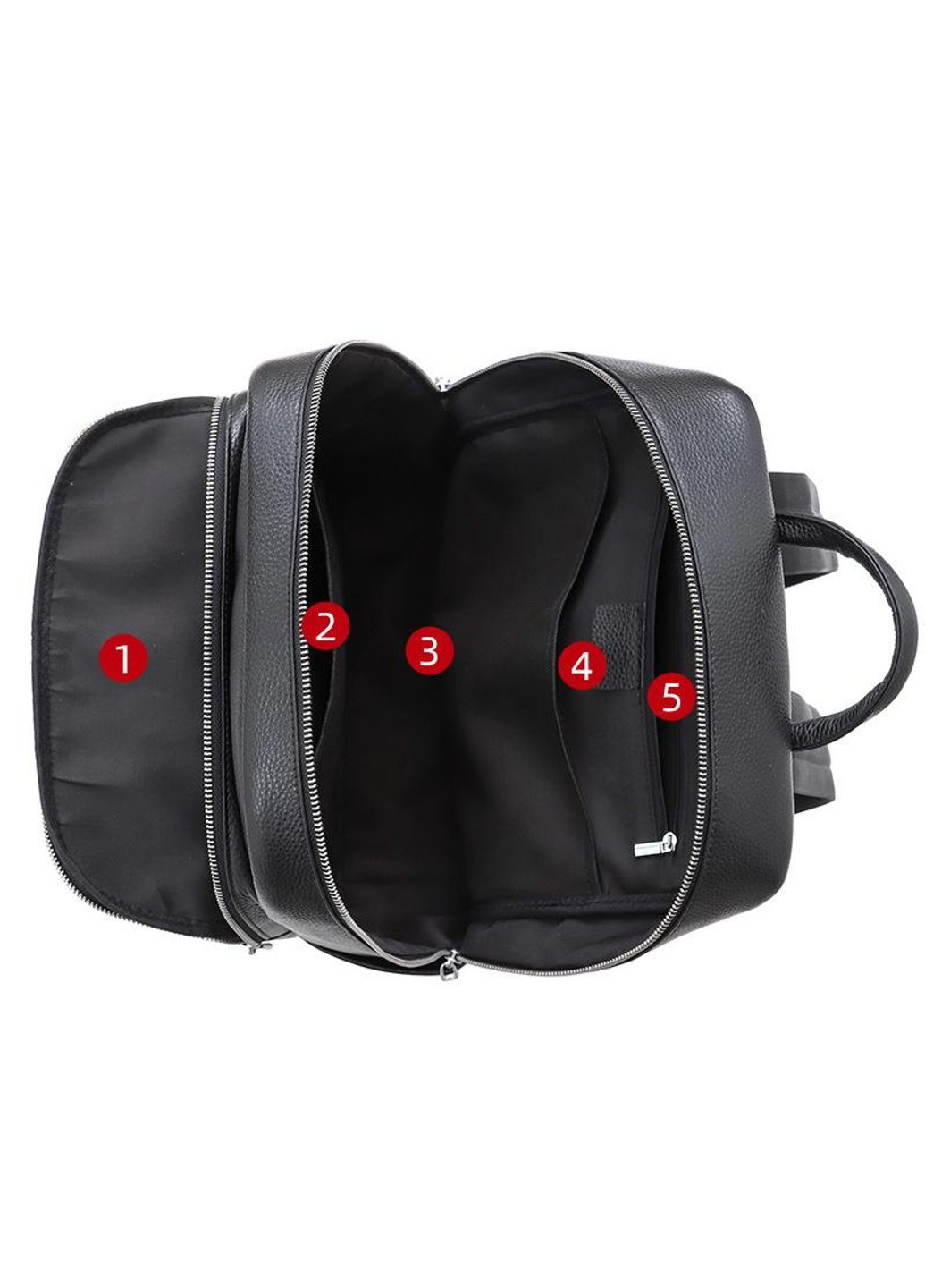 Мужской кожаный рюкзак на два отдела FL-N2-0201A Tiding Bag (277977961)