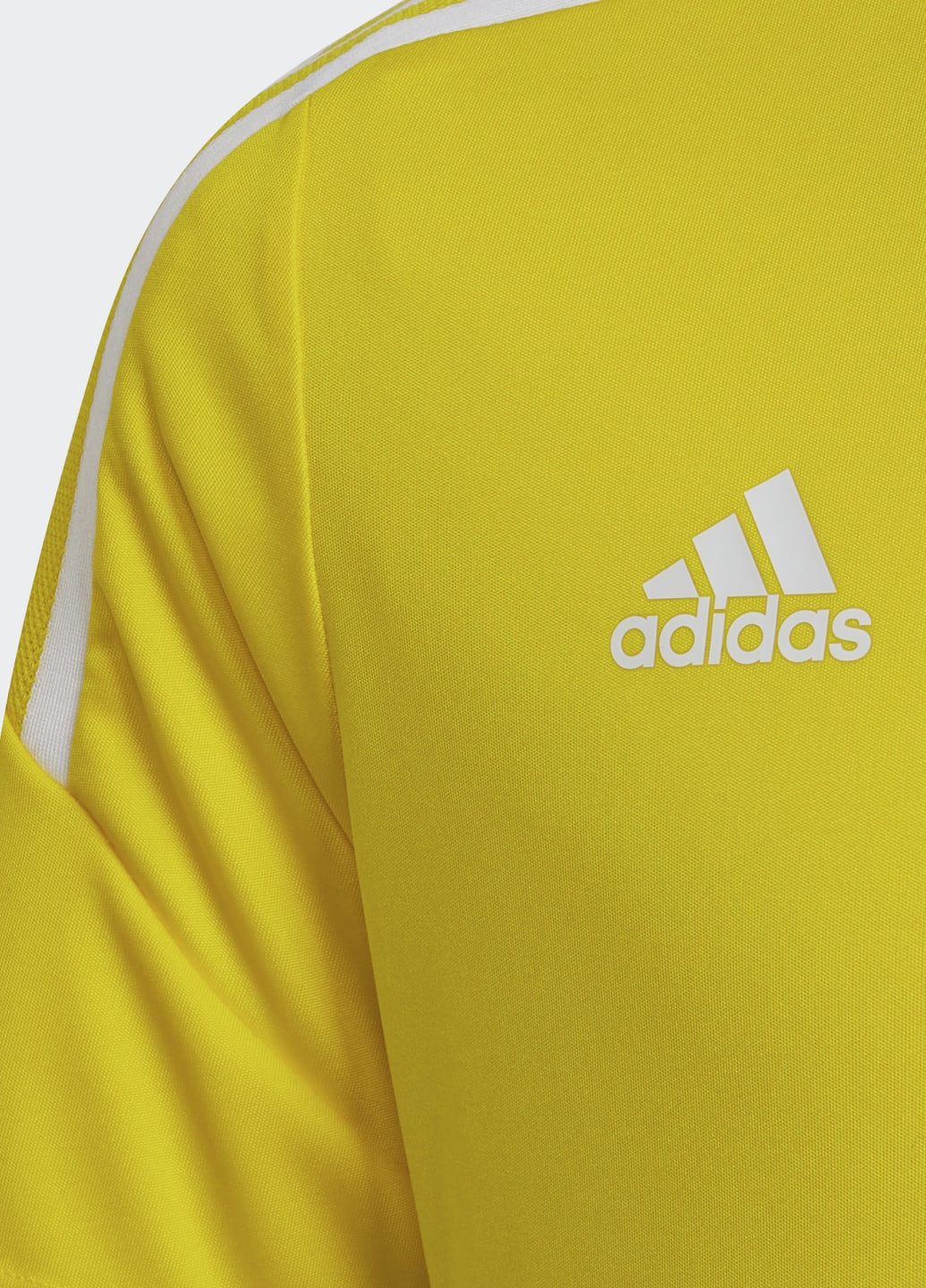 Желтая демисезонная футболка condivo 22 adidas