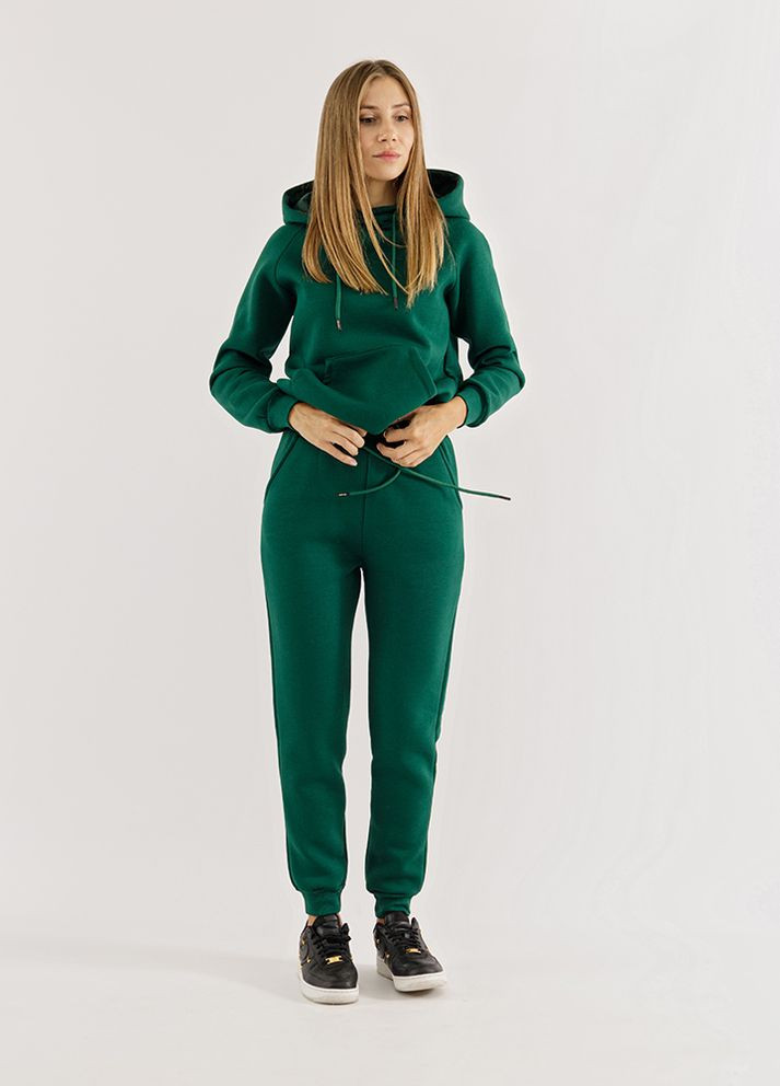 Женские спортивные брюки цвет зеленый ЦБ-00223862 Yuki (263343963)