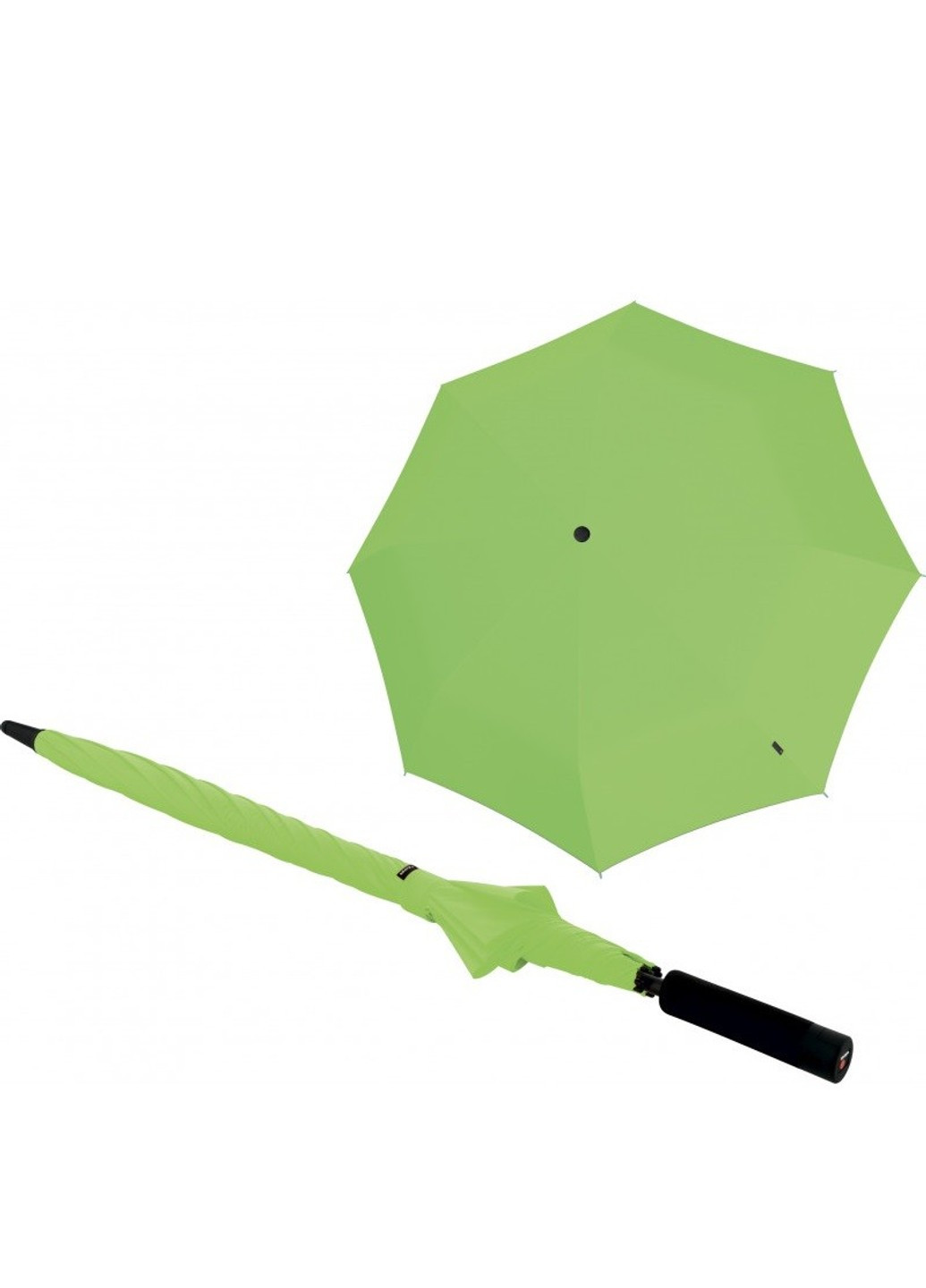 Зонт-трость механический U.900 Neon Green Kn96 2900 8394 Knirps (262449179)