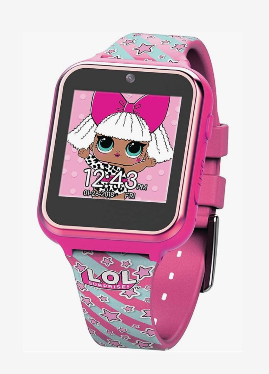Дитячий смарт-годинник L.O.L. Surprise! Accutime Kids Smart Watch із сенсорним екраном, від 6 р MGA Entertainment (269901309)