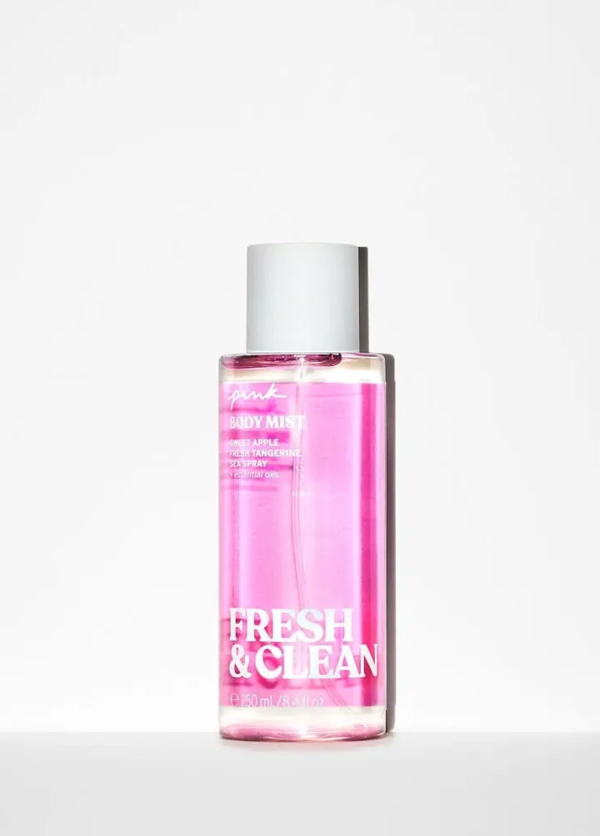 Парфюмований спрей Victoria's secret fresh and clean body mist 250 мл Pink (268218637)