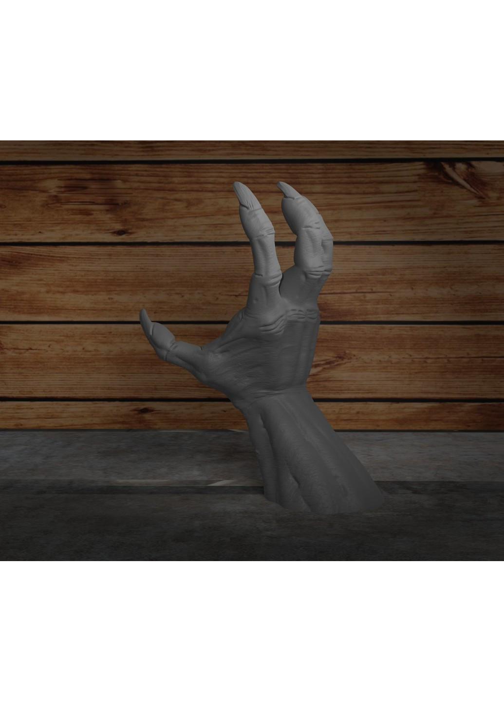 «Рука демона с когтями» с возможностью крепления на стену ЗаСвіт (266425496)