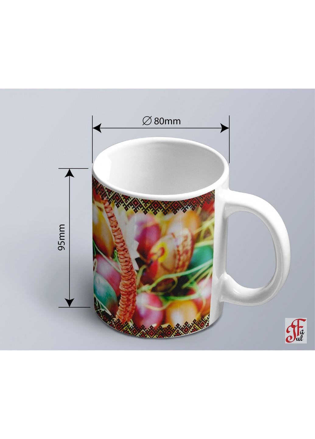 Чашка Великодній кошик (02010115006) ЗаСвіт (261333123)