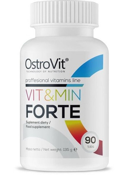 Vit&Min Forte 90 Tabs Ostrovit (256724189)