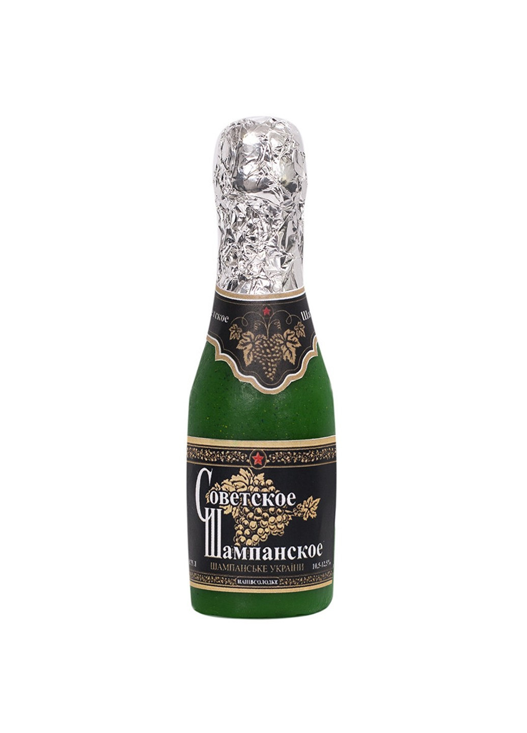 Мыло ручной работы новогоднее на подарок Бутылка шампанского 70 г Bila Lileya (260946663)