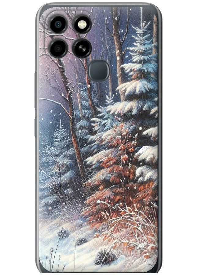Силіконовий чохол 'Зимовий пейзаж' для Endorphone Infinix Smart 6 (275461069)