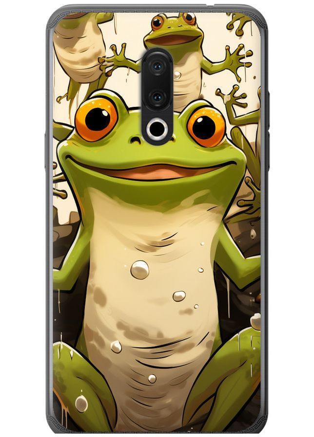 Силиконовый чехол 'Веселая жаба' для Endorphone meizu 15 (267147969)